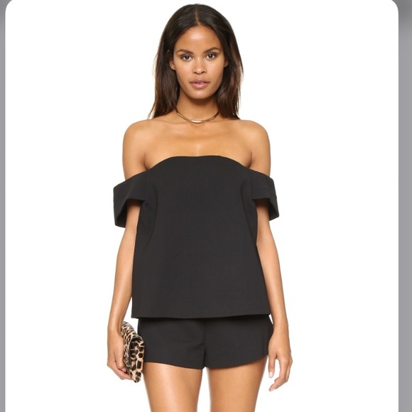 C/Meo collective Palisades romper  black XS - Picture 1 of 8